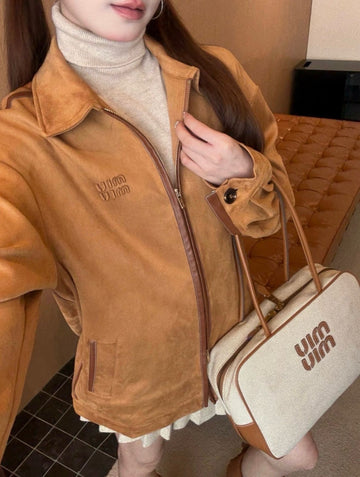 Miu Miu Suede Jacket