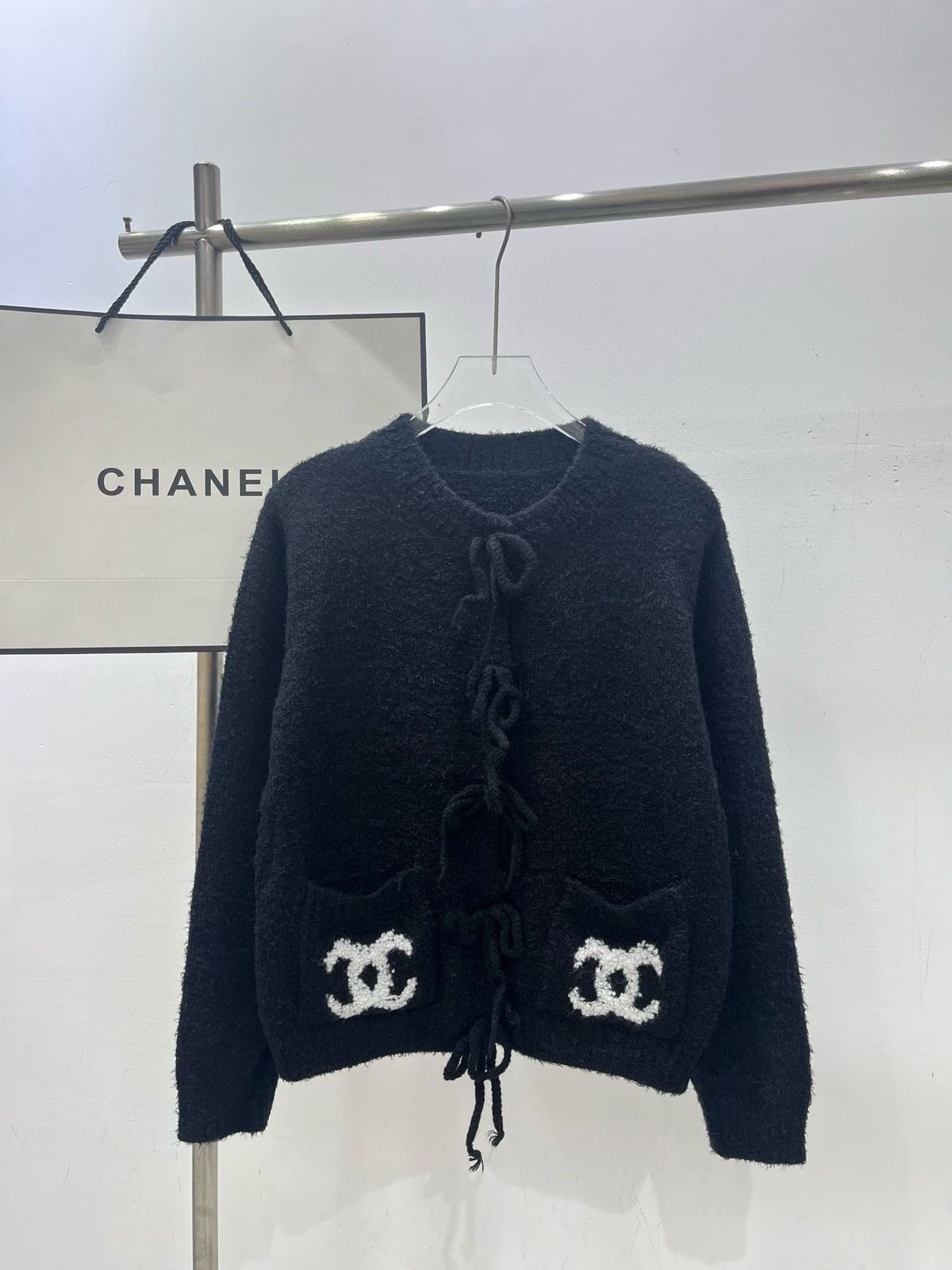 Chanel cardigan sweater