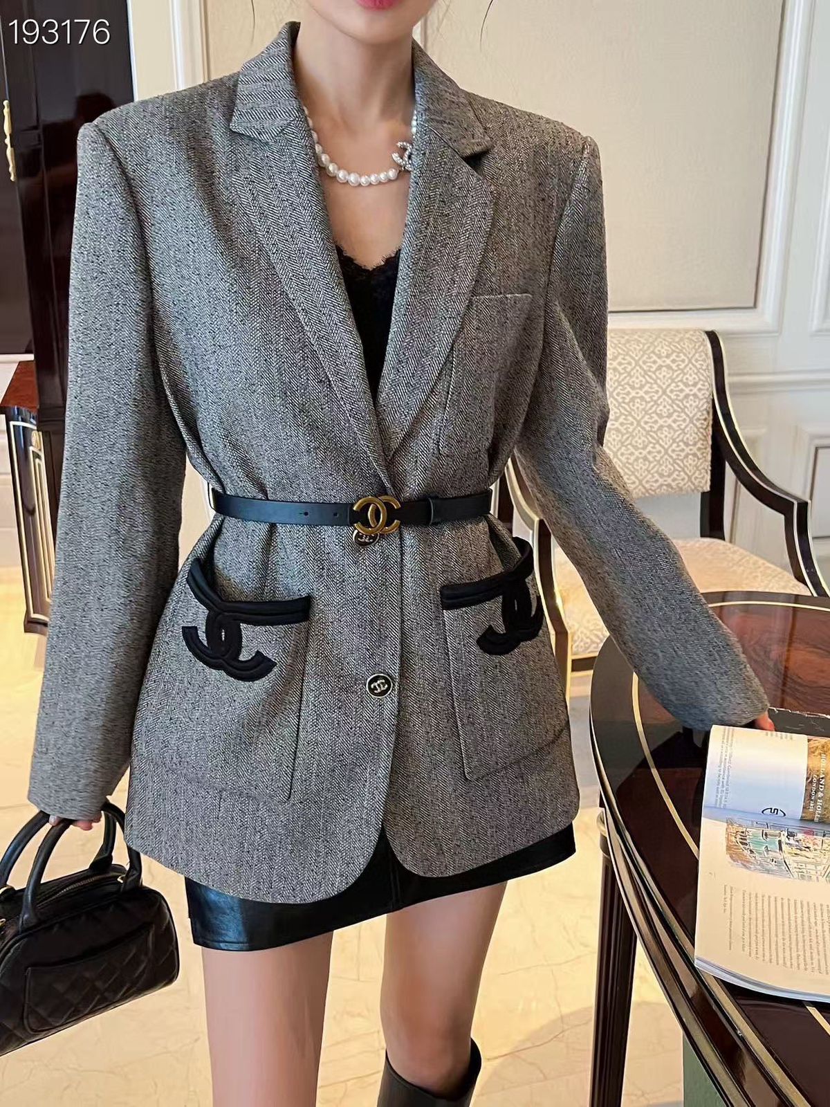 Chanel tweed jacket
